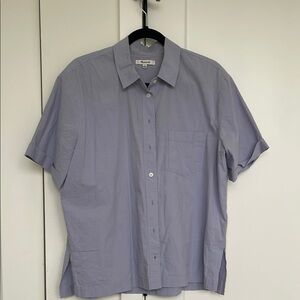 Madewell Poplin Blouse EUC